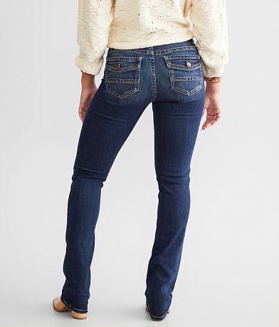 BKE Payton Straight Stretch Jean back view