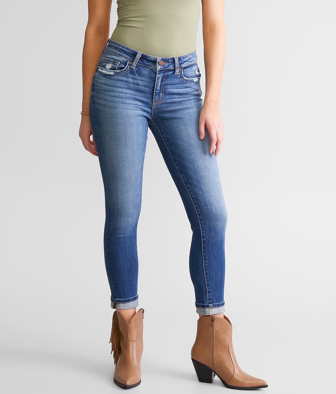 BKE Payton Ankle Skinny Stretch Cuffed Jean - Women's Jeans In Dargis ...