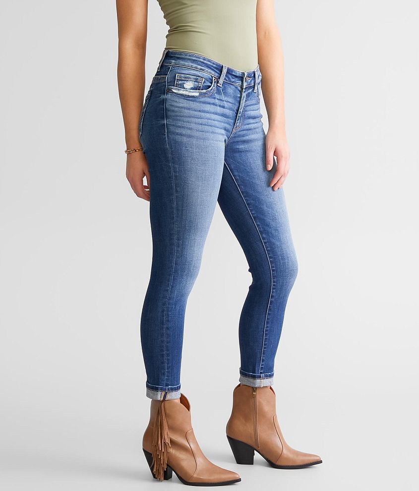 Payton Ankle Skinny Stretch Cuffed Jean - thumbnail 2