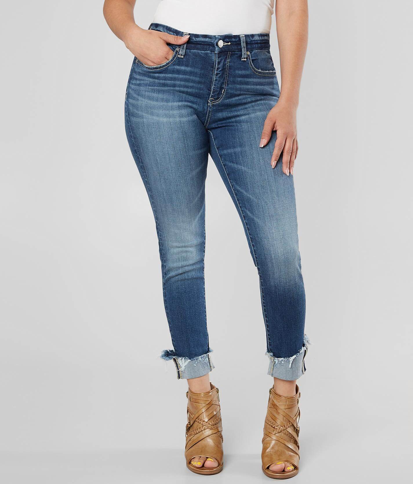 cuffed jeans for ladies