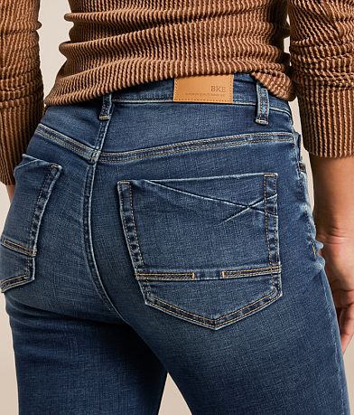 BKE Parker Ankle Skinny Stretch Jean back pocket view