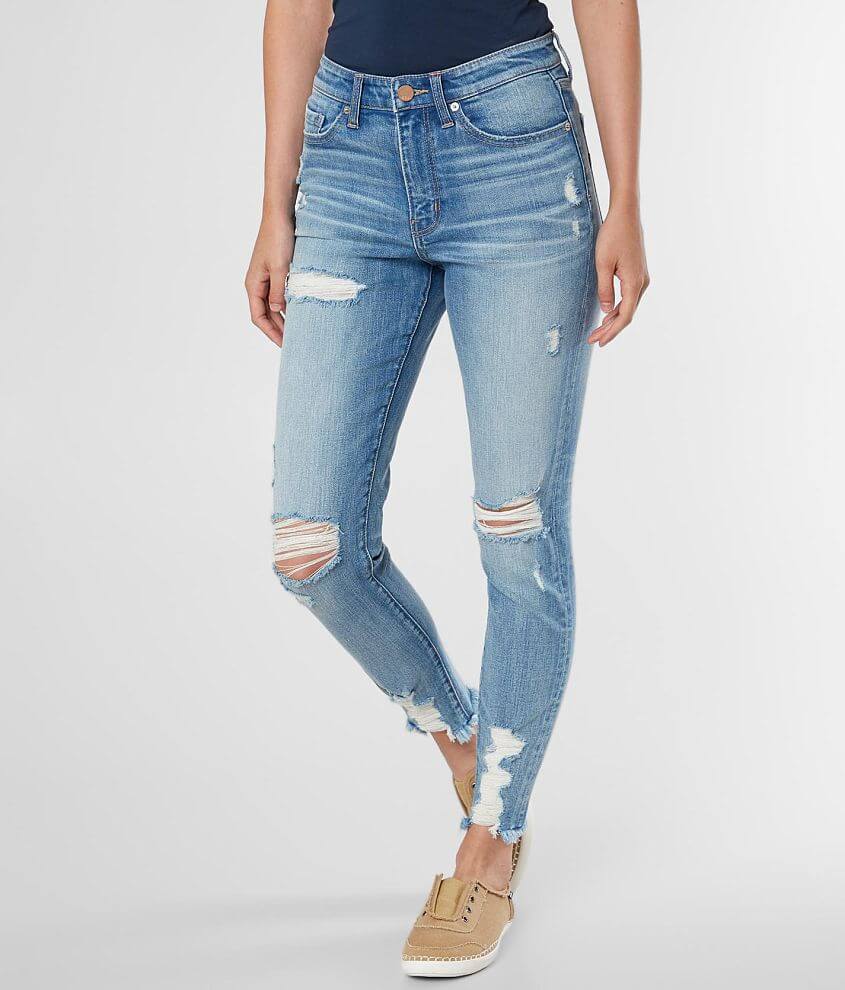 BKE Stella High Rise Ankle Skinny Stretch Jean front view