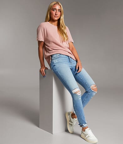 BKE Parker Ankle Skinny Stretch Jean front view
