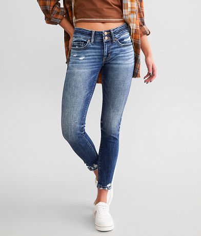 BKE Gabby Ankle Skinny Stretch Cuffed Jean - Women's Jeans in Rothwell