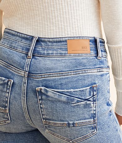 BKE Payton Straight Stretch Cuffed Jean BACK_POCKET