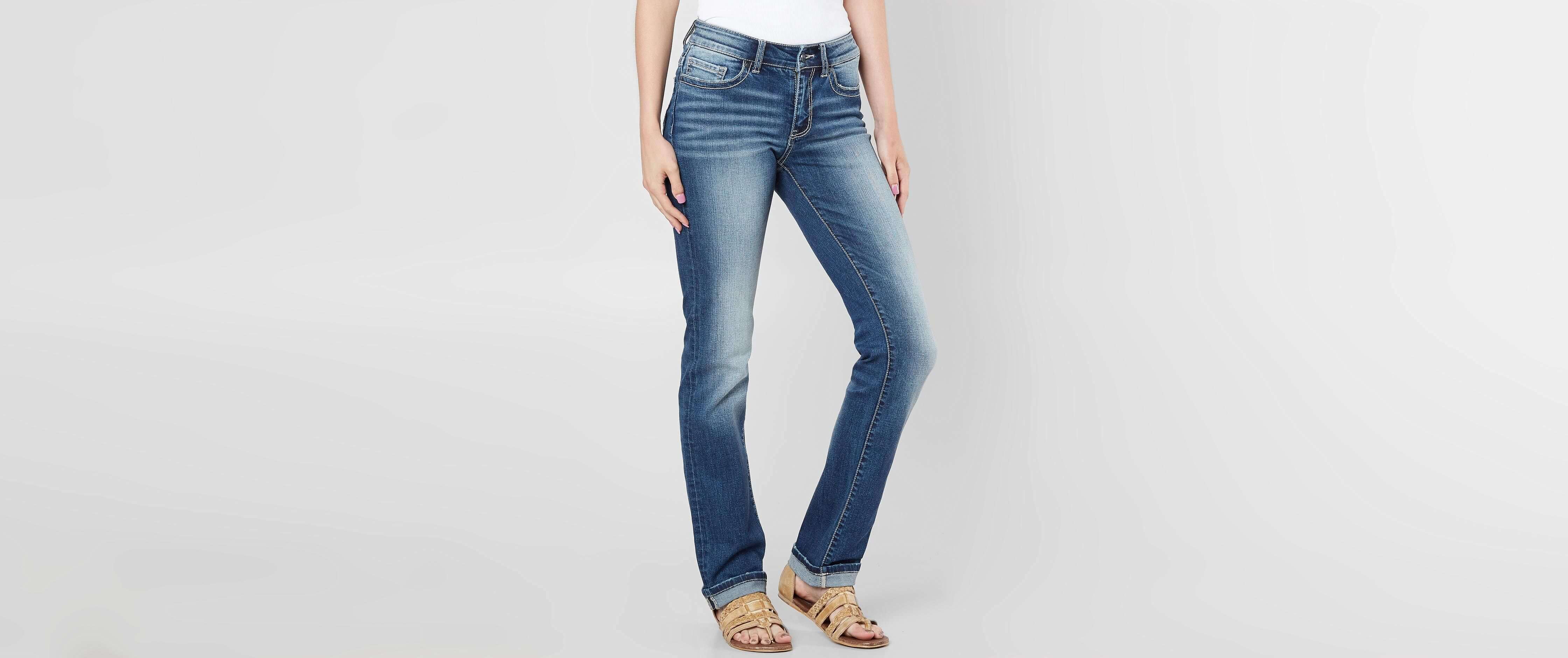 BKE Stella Mid-Rise Straight Stretch Jean - Women's Jeans In Bolton ...