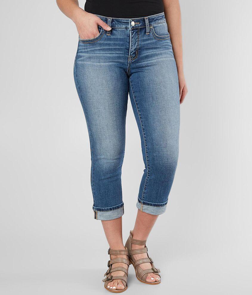 BKE Gabby Stretch Cropped Jean front view