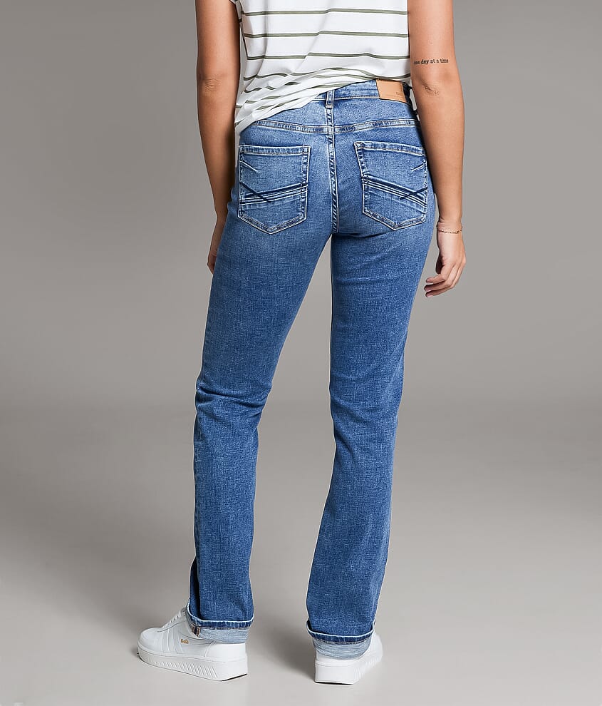 Payton Straight Stretch Cuffed Jean - thumbnail 4