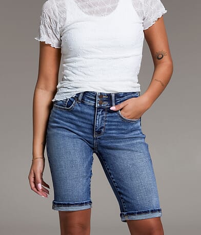 BKE Payton Bermuda Stretch Cuffed Short front view