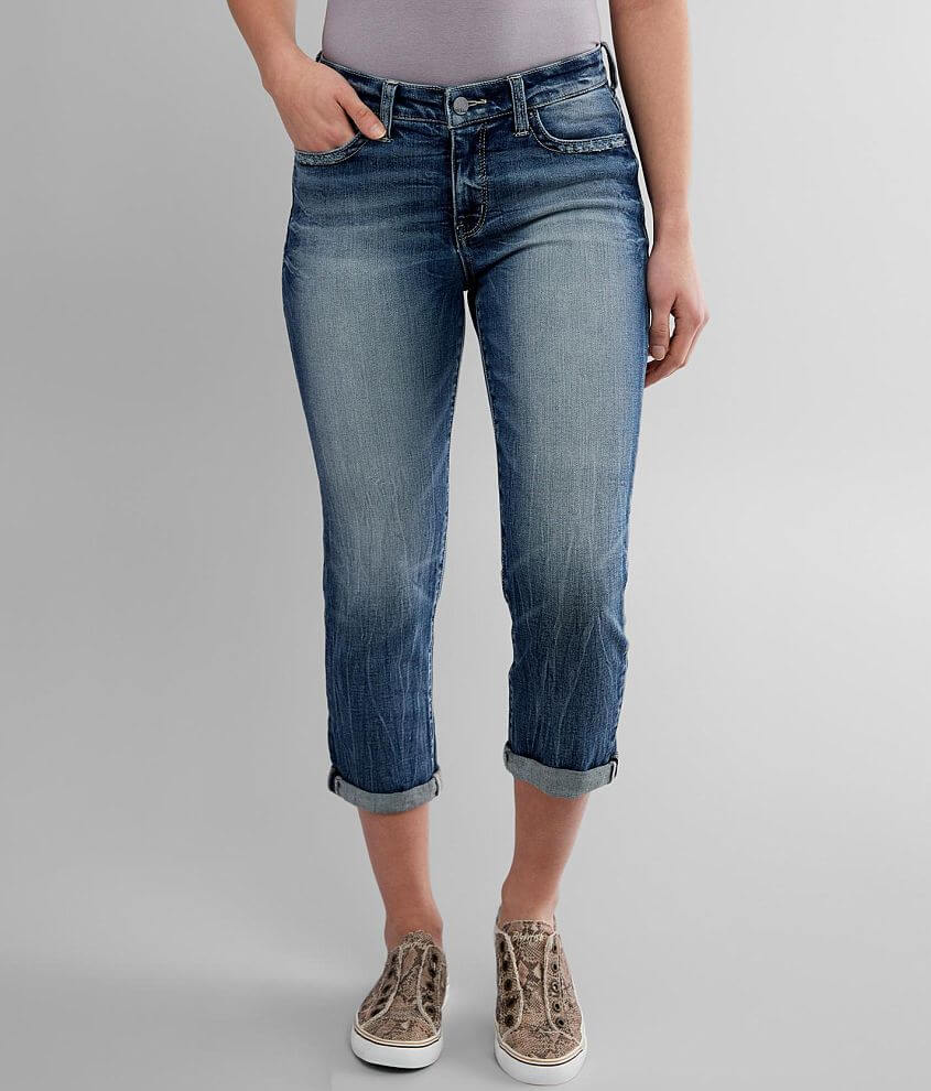 BKE Gabby Cropped Stretch Jean front view