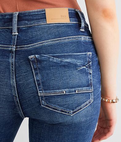 BKE Payton Boot Stretch Jean back pocket view