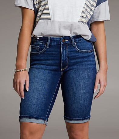 BKE Payton Bermuda Stretch Cuffed Short front view