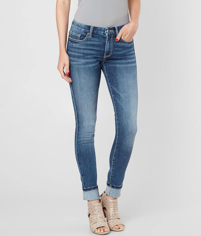BKE Stella Mid-Rise Skinny Stretch Jean front view