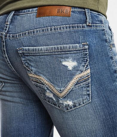 BKE Jake Boot Stretch Jean BACK_POCKET
