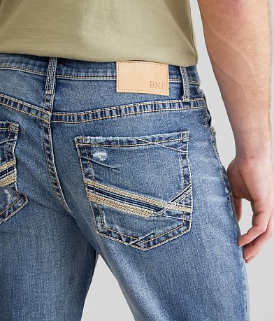 BKE Jake Boot Stretch Jean BACK_POCKET