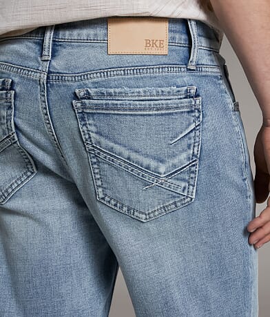 BKE Jake Boot Stretch Jean back pocket view