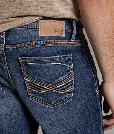 BKE Jake Boot Stretch Jean back pocket view