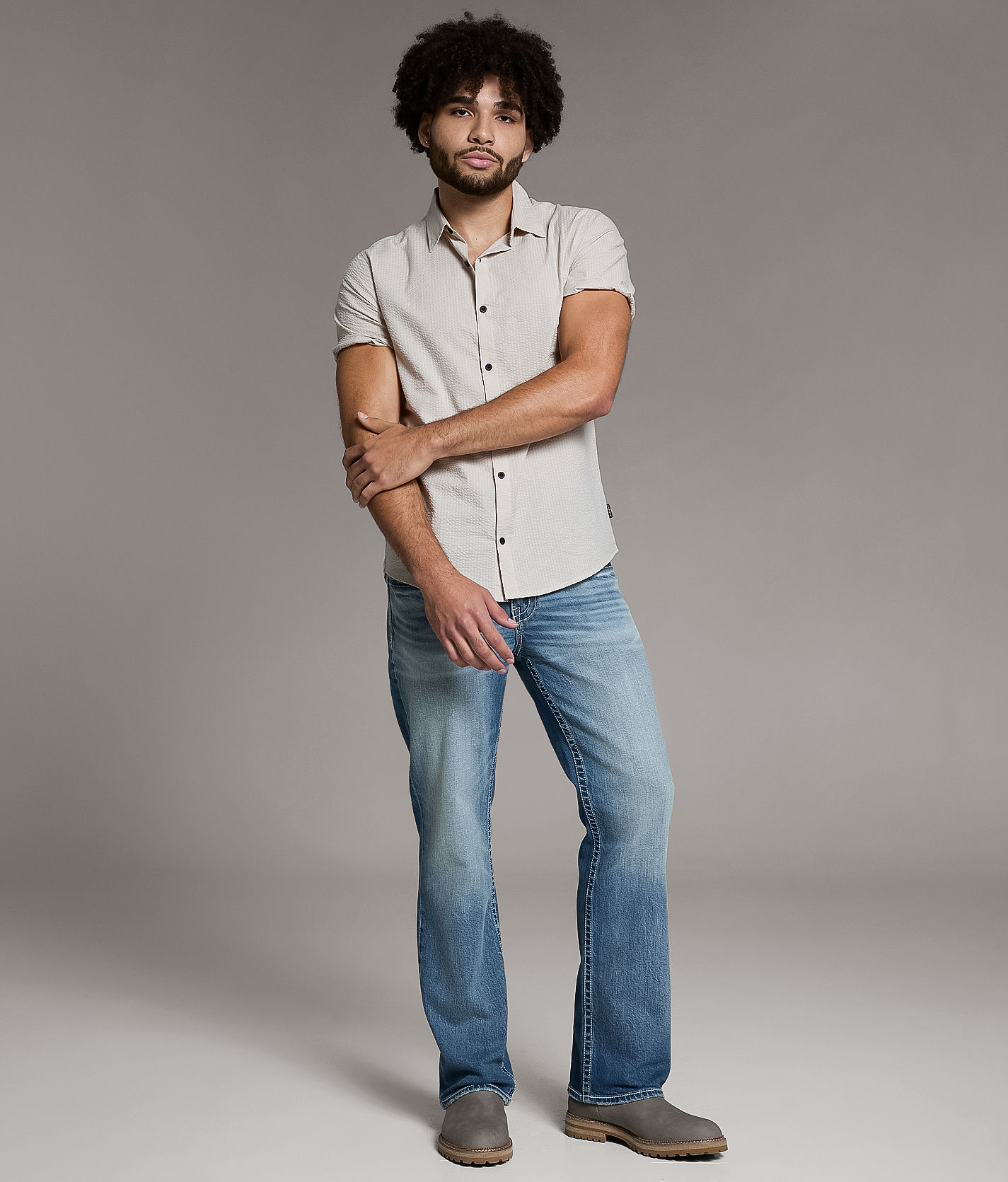BKE Jake Boot Stretch Jean - Men's Jeans in Borgin | Buckle