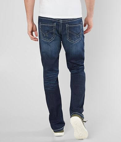 BKE Jake Straight Stretch Jean back view
