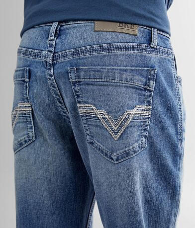 BKE Jake Straight Stretch Jean back pocket view