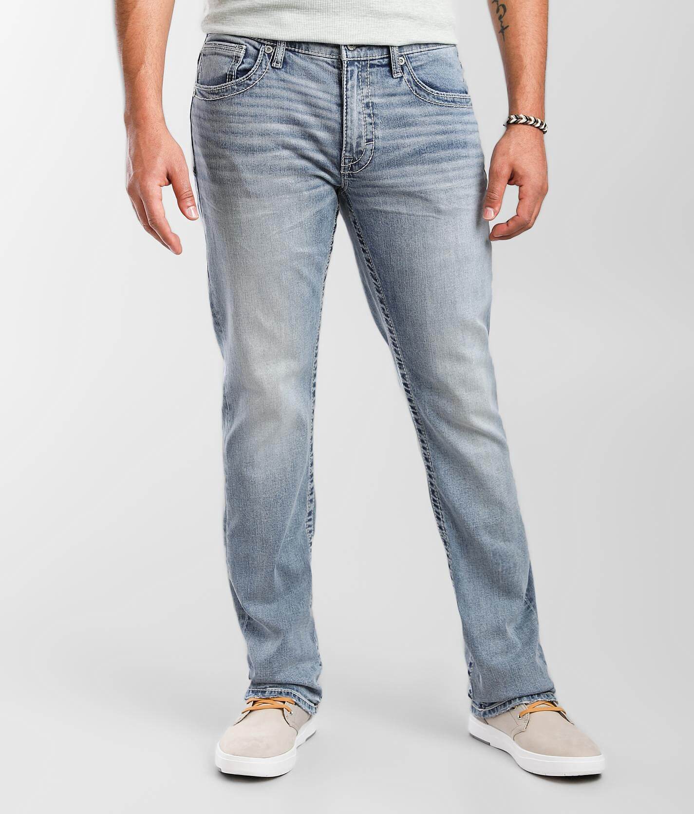 BKE Jake Straight Stretch Jean - Men's Jeans In Woodfard | Buckle