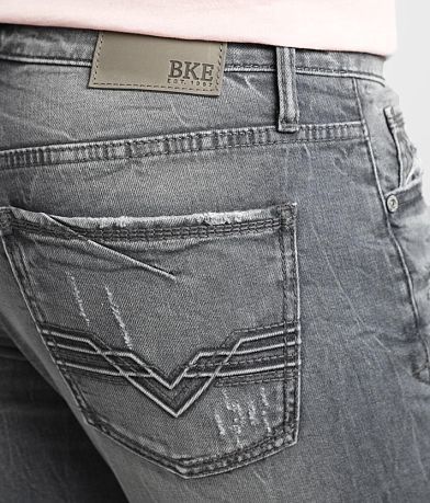 BKE Jake Straight Stretch Jean back pocket view
