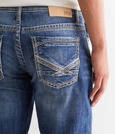 BKE Jake Straight Stretch Jean BACK_POCKET