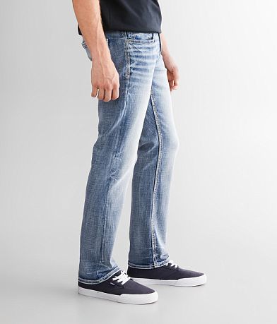 BKE Jake Straight Stretch Jean full left side view