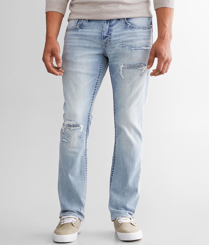 BKE Jake Straight Stretch Jean - Men's Jeans in Stoddert | Buckle