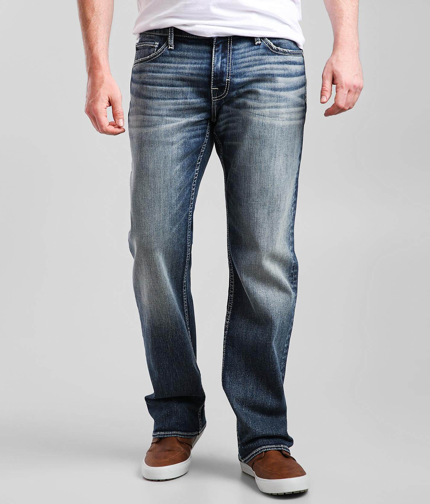 men buckle jeans