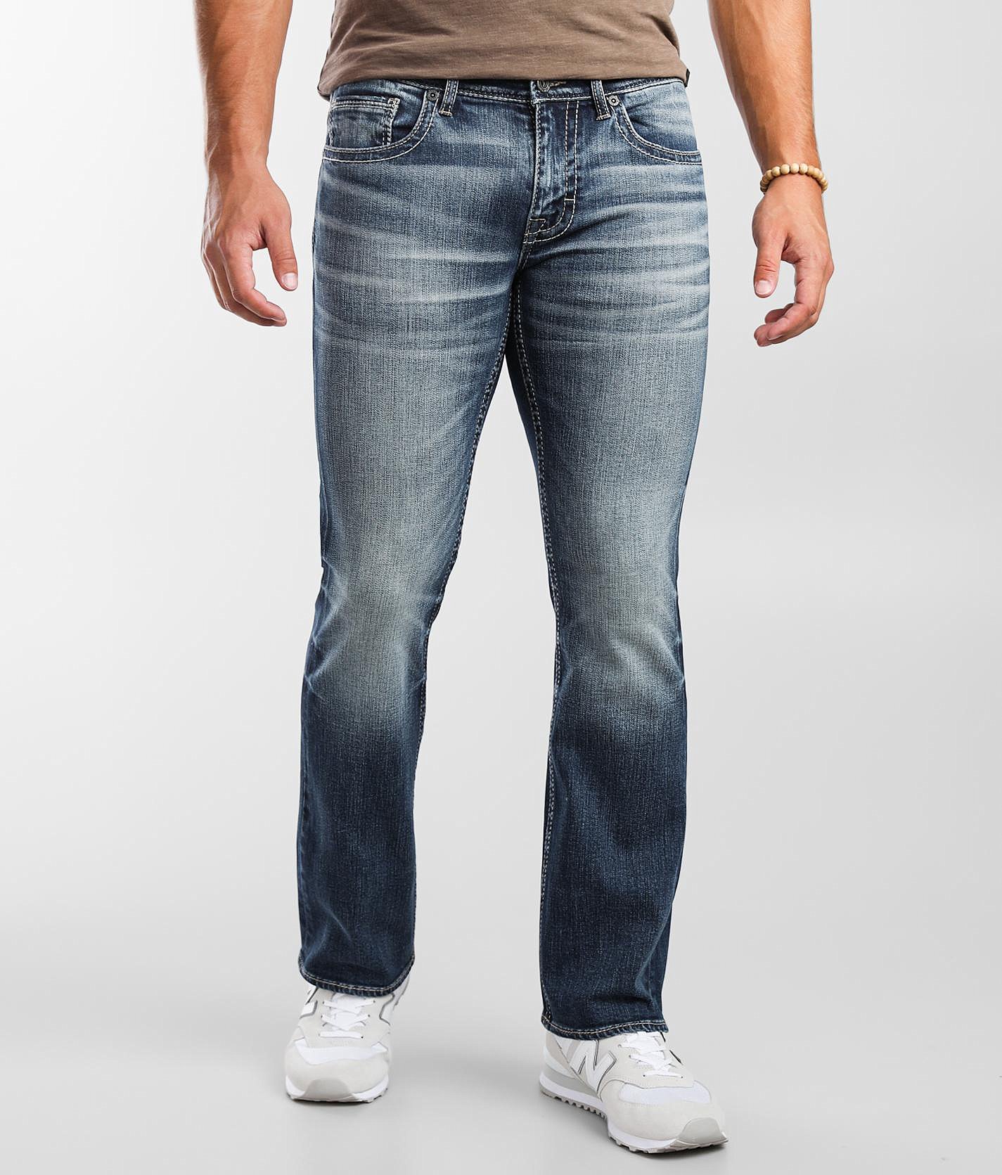 buckle bootcut jeans mens