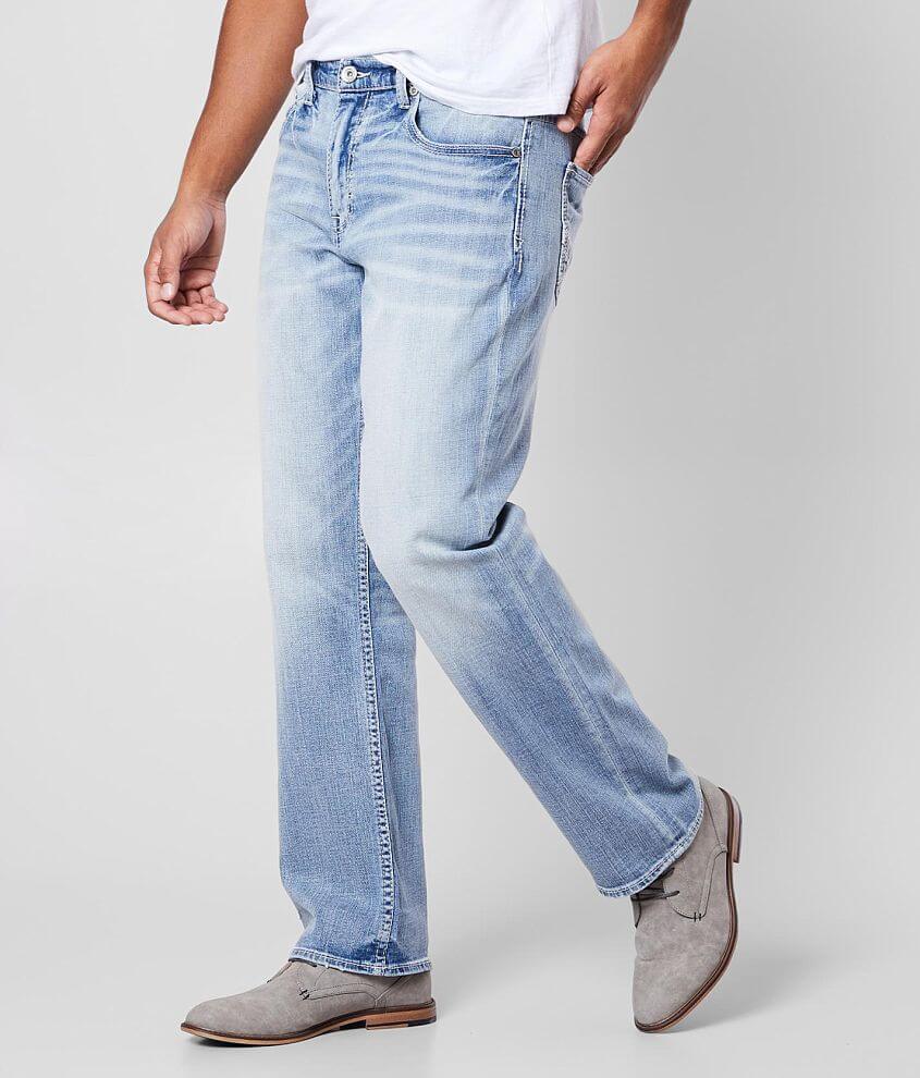 Buckle straight leg on sale jeans