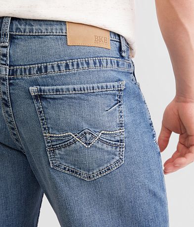 BKE Tyler Stretch Jean back pocket view