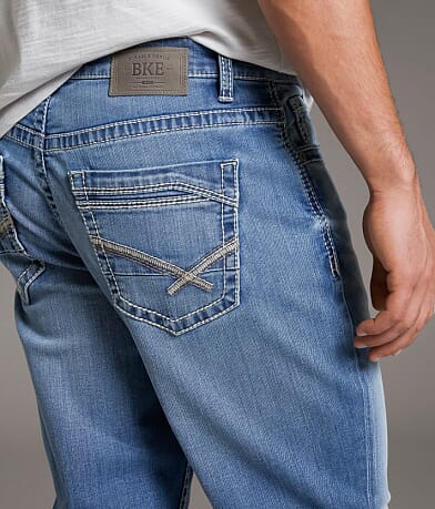 BKE Tyler Stretch Jean back pocket view