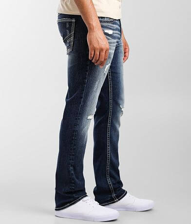 BKE Alec Straight Stretch Jean full right side view