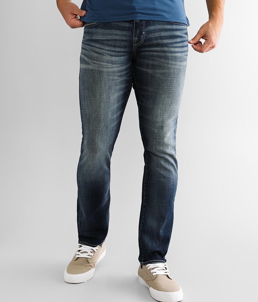 BKE Alec Straight Stretch Jean front view