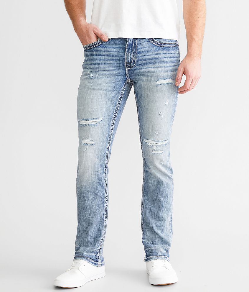 BKE Alec Straight Stretch Jean front view