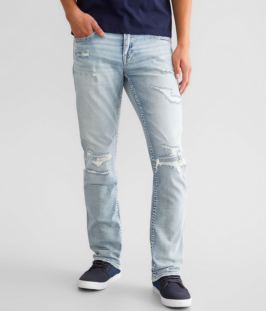 BKE Alec Straight Stretch Jean front view