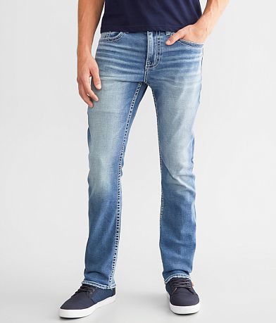BKE Alec Straight Stretch Jean front view