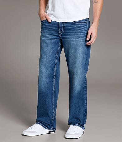 BKE Wells Baggy Stretch Jean front view