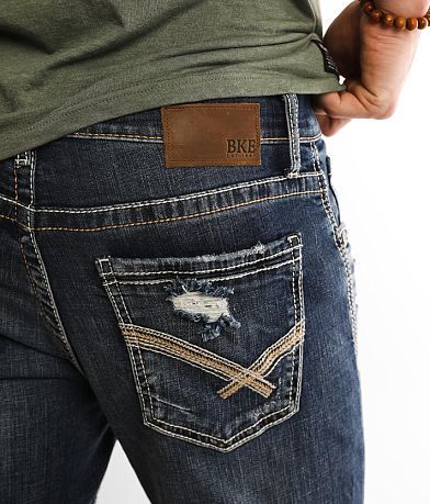 BKE Jake Boot Stretch Jean BACK_POCKET
