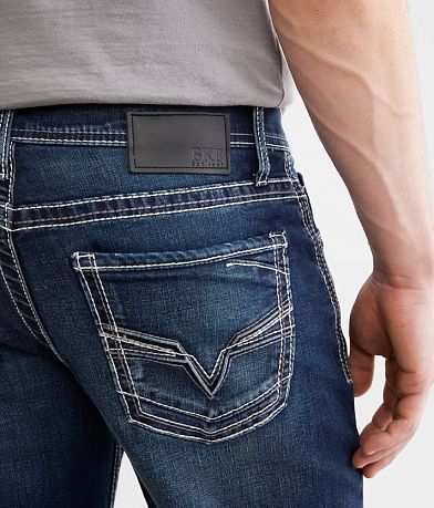 BKE Jake Boot Stretch Jean BACK_POCKET