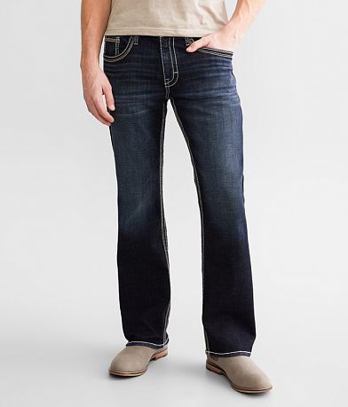 Rock Revival Men's Ren J202R Straight Jean - Mora's Jeans