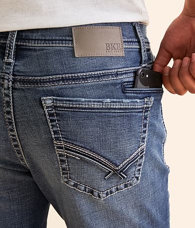 BKE Jake Boot Stretch Jean back pocket view