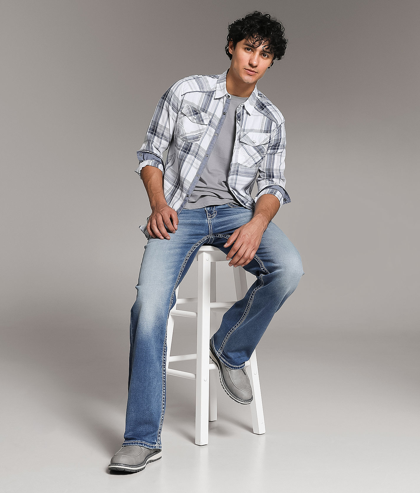 BKE Jake Boot Stretch Jean - Men's Jeans in Albie | Buckle
