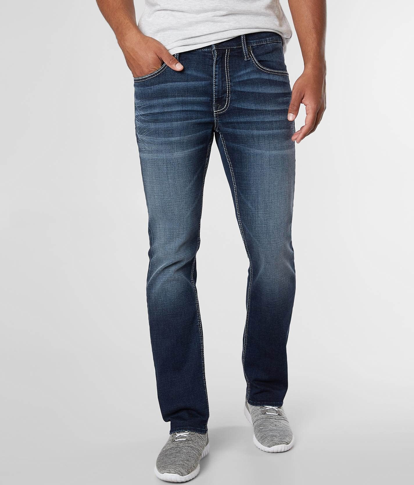 buckle jake straight jeans