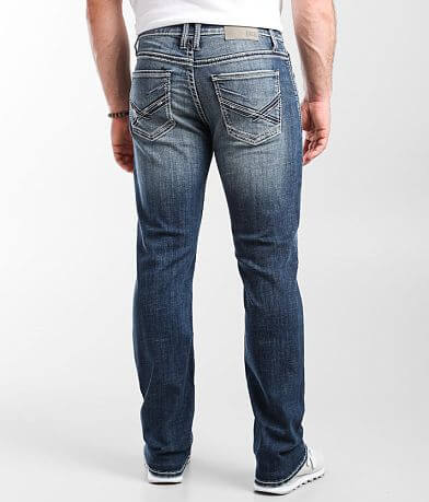 BKE Jake Straight Stretch Jean back view