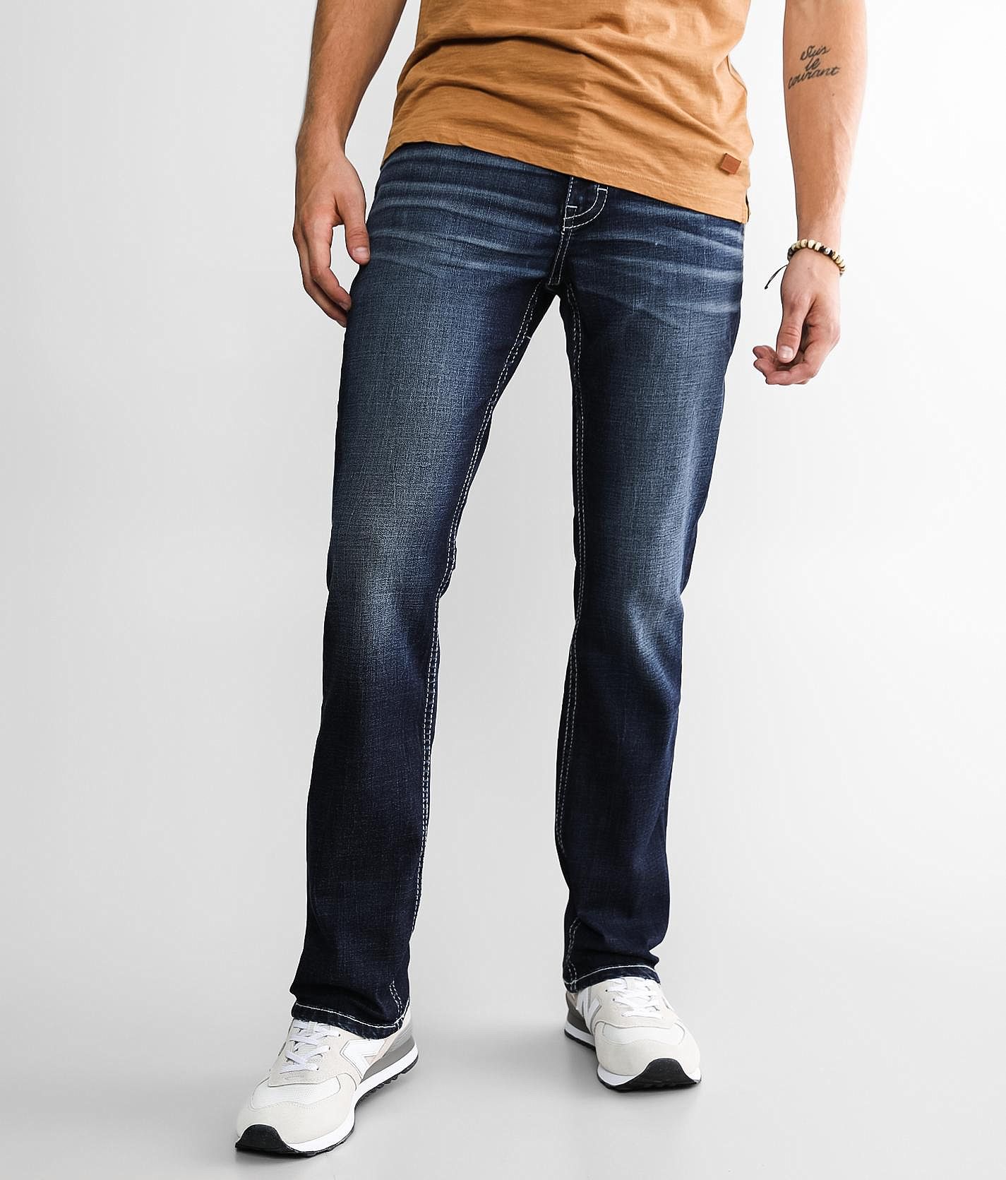 BKE Jake Straight Stretch Jean - Men's Jeans in Mansfield 2 | Buckle