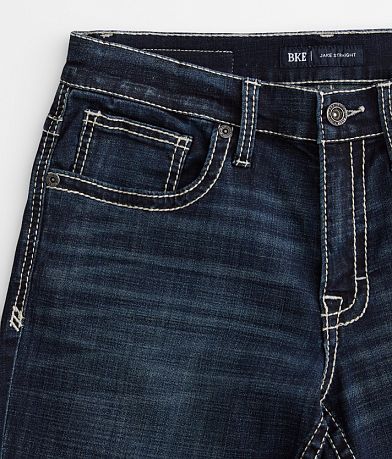 BKE Jake Straight Stretch Jean misc detail 4 view