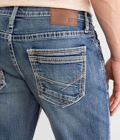 BKE Jake Straight Stretch Jean BACK_POCKET